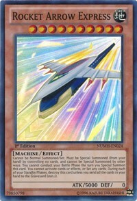 Rocket Arrow Express Card Front