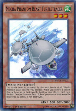 Mecha Phantom Beast Turtletracer Card Front