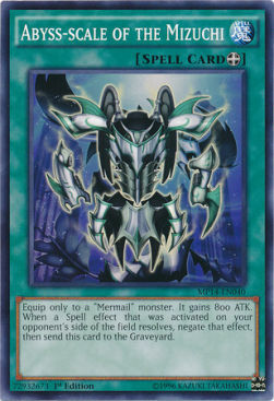 Abyss-scale of the Mizuchi Card Front