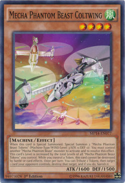 Mecha Phantom Beast Coltwing Card Front