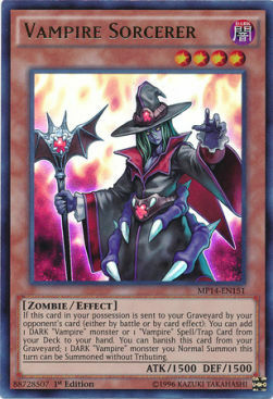 Vampire Sorcerer Card Front