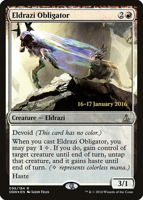 Eldrazi Obligator Card Front