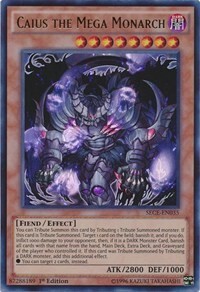 Caius the Mega Monarch Card Front