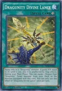 Dragunity Divine Lance Card Front