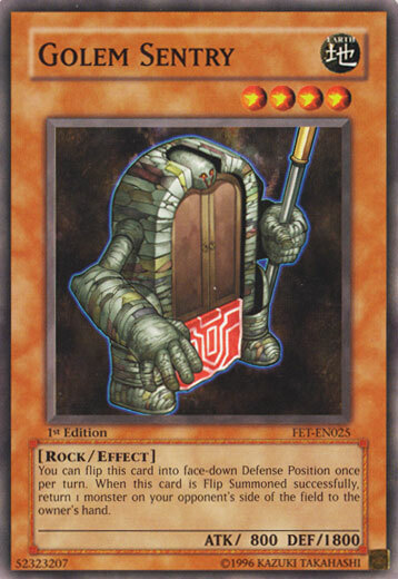 Golem Sentry Card Front