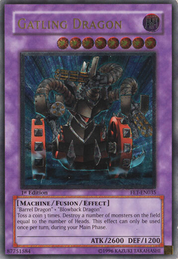 Gatling Dragon Card Front