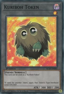 Kuriboh Token Card Front