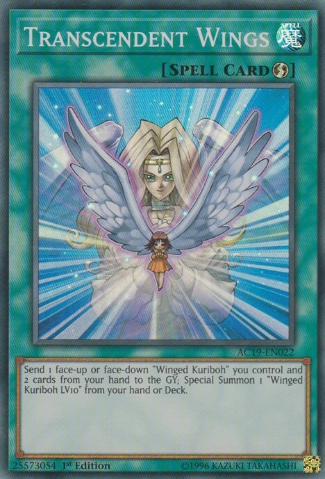 Transcendent Wings Card Front