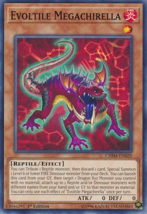 Evoltile Megachirella Card Front