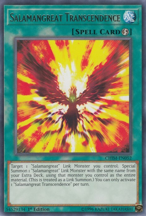 Salamangreat Transcendence Card Front