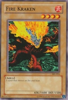 Fire Kraken Card Front