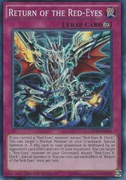 Return of the Red-Eyes Card Front