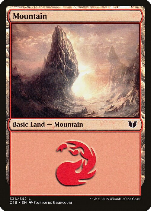 Mountain Card Front