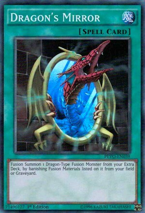 Dragon's Mirror Card Front