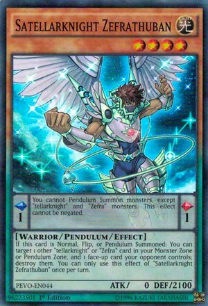 Satellarknight Zefrathuban Card Front