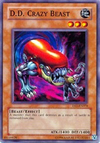 D.D. Crazy Beast Card Front