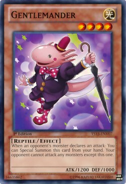 Gentlemander Card Front