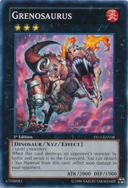 Grenosaurus Card Front