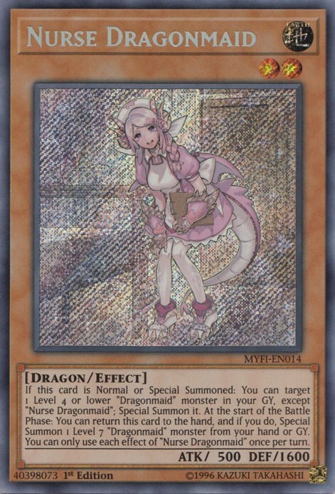 Nurse Dragonmaid Card Front