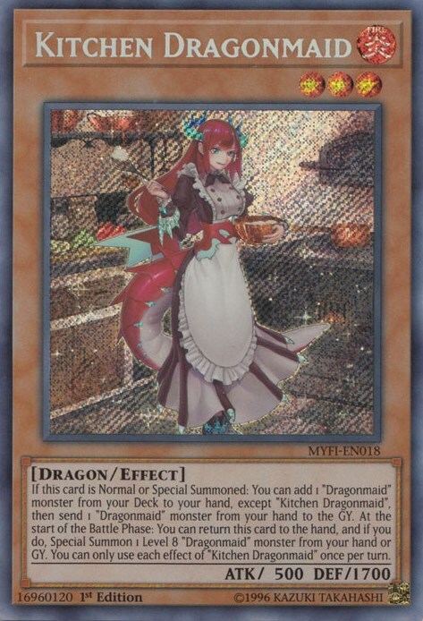 Kitchen Dragonmaid Card Front