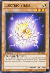 Electric Virus Card Front