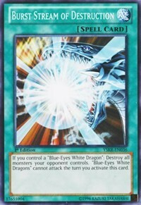 Burst Stream of Destruction Card Front