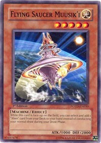 Flying Saucer Muusik'i Card Front