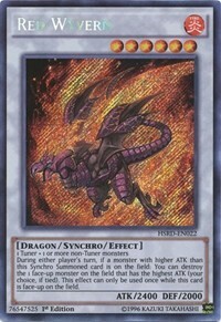 Red Wyvern Card Front