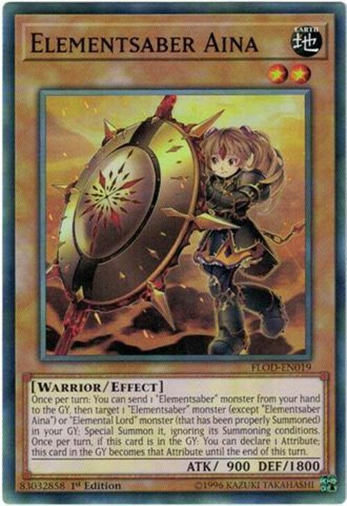 Elementsaber Aina Card Front