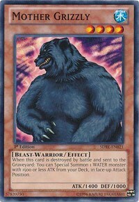 Mother Grizzly Card Front