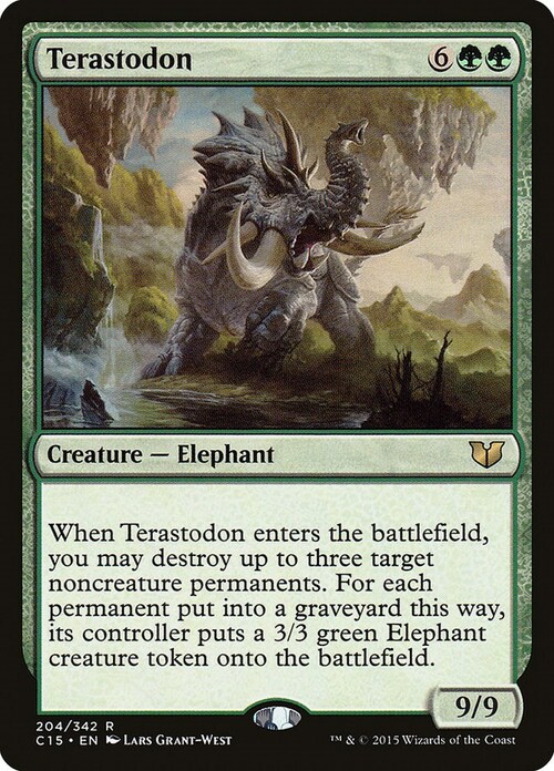 Terastodon Card Front