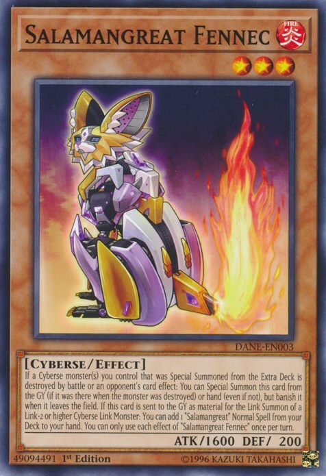 Salamangreat Fennec Card Front