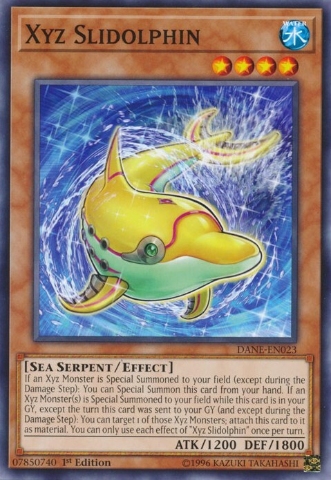 Xyz Slidolphin Card Front