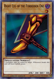 Right Leg of the Forbidden One