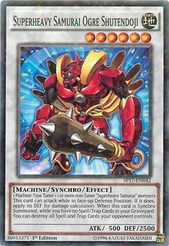 Superheavy Samurai Ogre Shutendoji Card Front