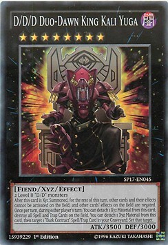 D/D/D Duo-Dawn King Kali Yuga Card Front