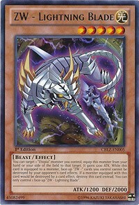 ZW - Lightning Blade Card Front