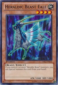 Heraldic Beast Eale Card Front