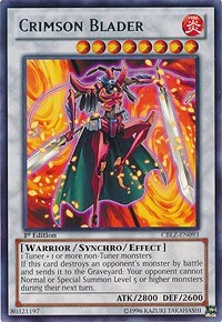 Crimson Blader Card Front