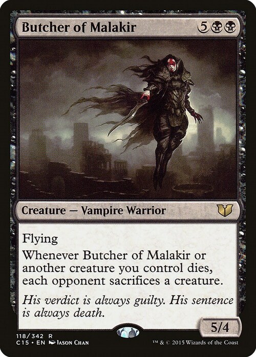 Butcher of Malakir Card Front