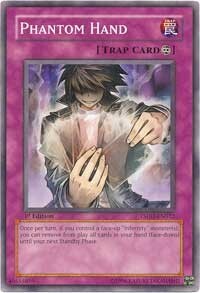 Phantom Hand Card Front