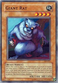 Giant Rat Card Front