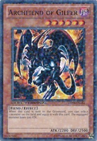 Archfiend of Gilfer Card Front