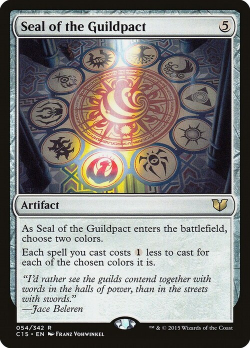 Seal of the Guildpact Card Front