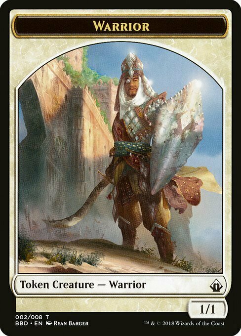 Warrior Card Front