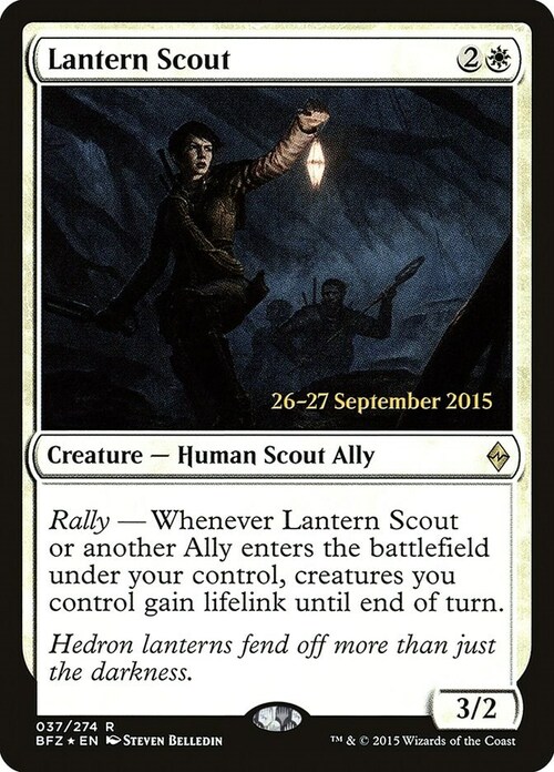 Lantern Scout Card Front