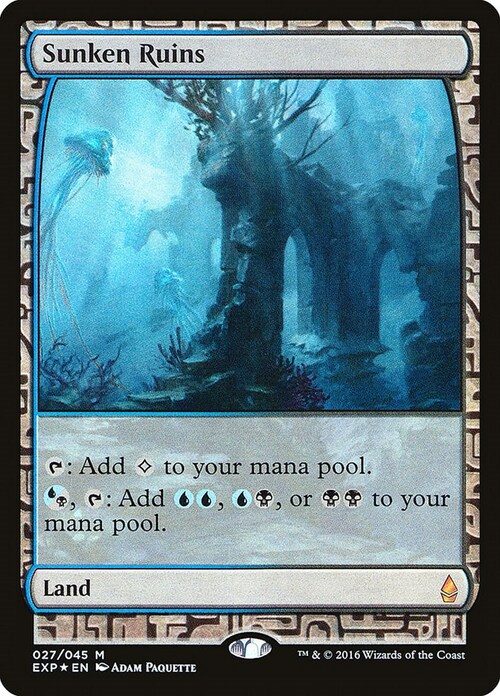 Sunken Ruins Card Front