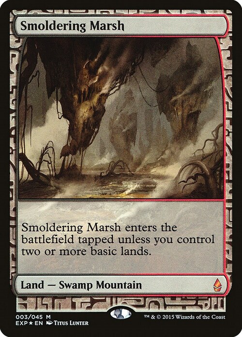 Smoldering Marsh Card Front