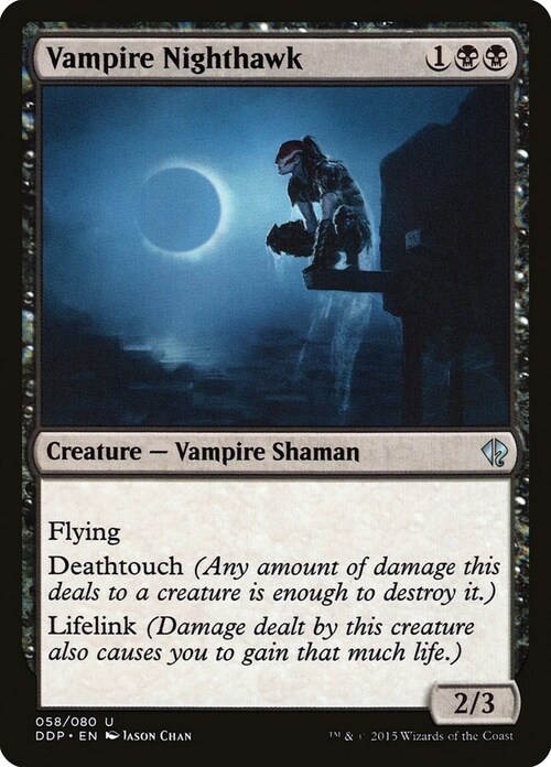 Vampire Nighthawk Card Front