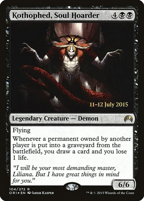 Kothophed, Soul Hoarder Card Front